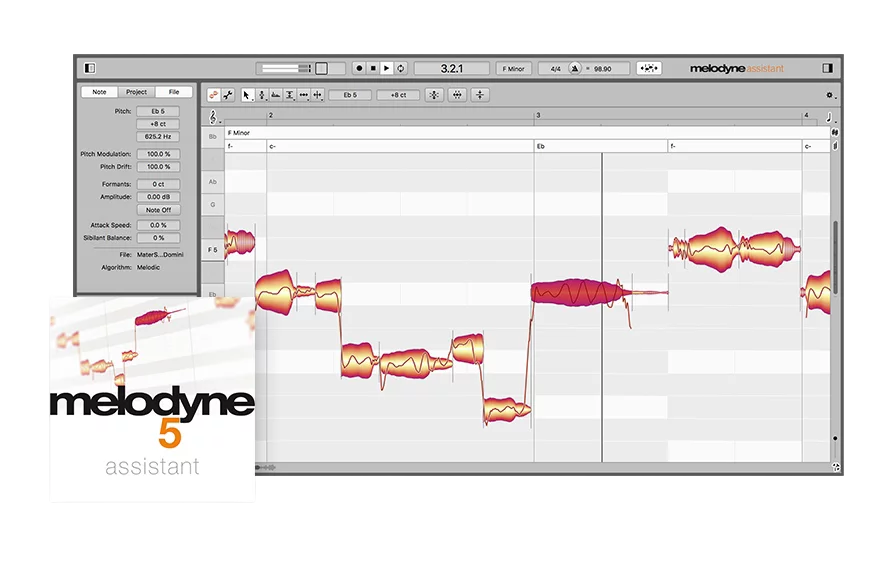 Celemony Melodyne 5 assistant